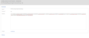 Paste the correct value in your KeyValue of your SettingsKey.