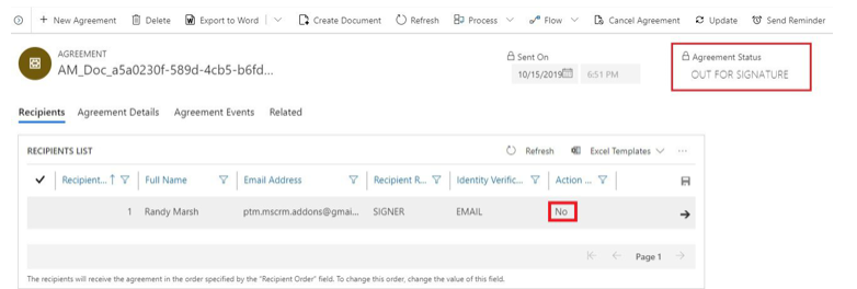AdobeSign Agreement