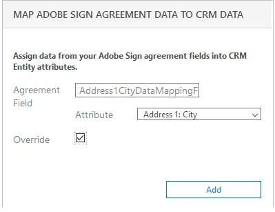 Data Mapping for Address City