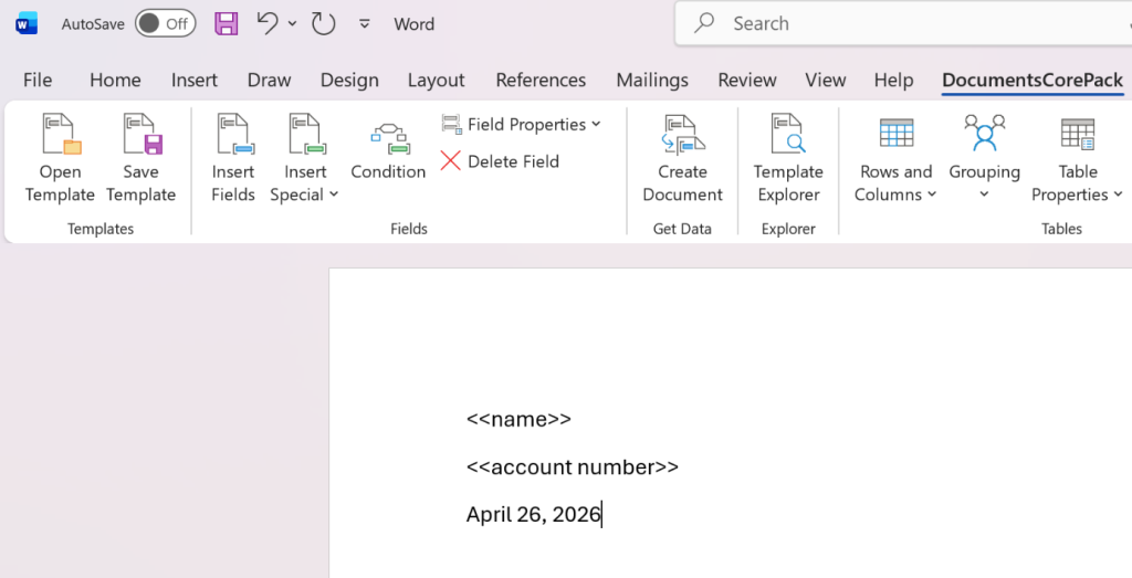 Recovered file