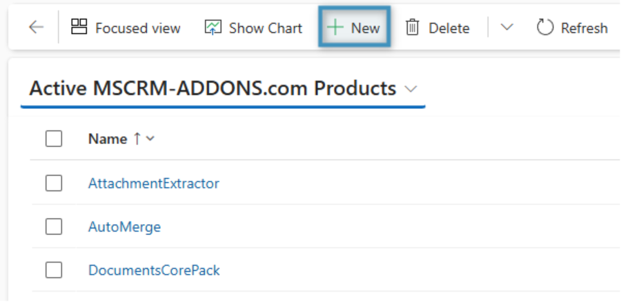 Creating a new "Plugin" record