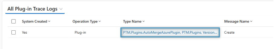 Checking the plug-in trace logs